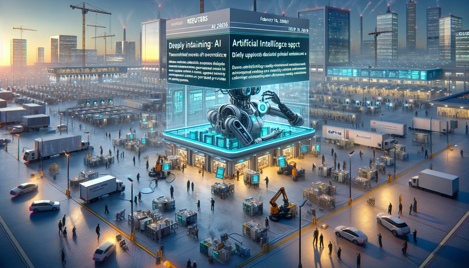 AI News Digest hero image for 2026-02-18 - AI maakt ingang in regering en bedrijfsleven, Europa stelt veiligheid voorop