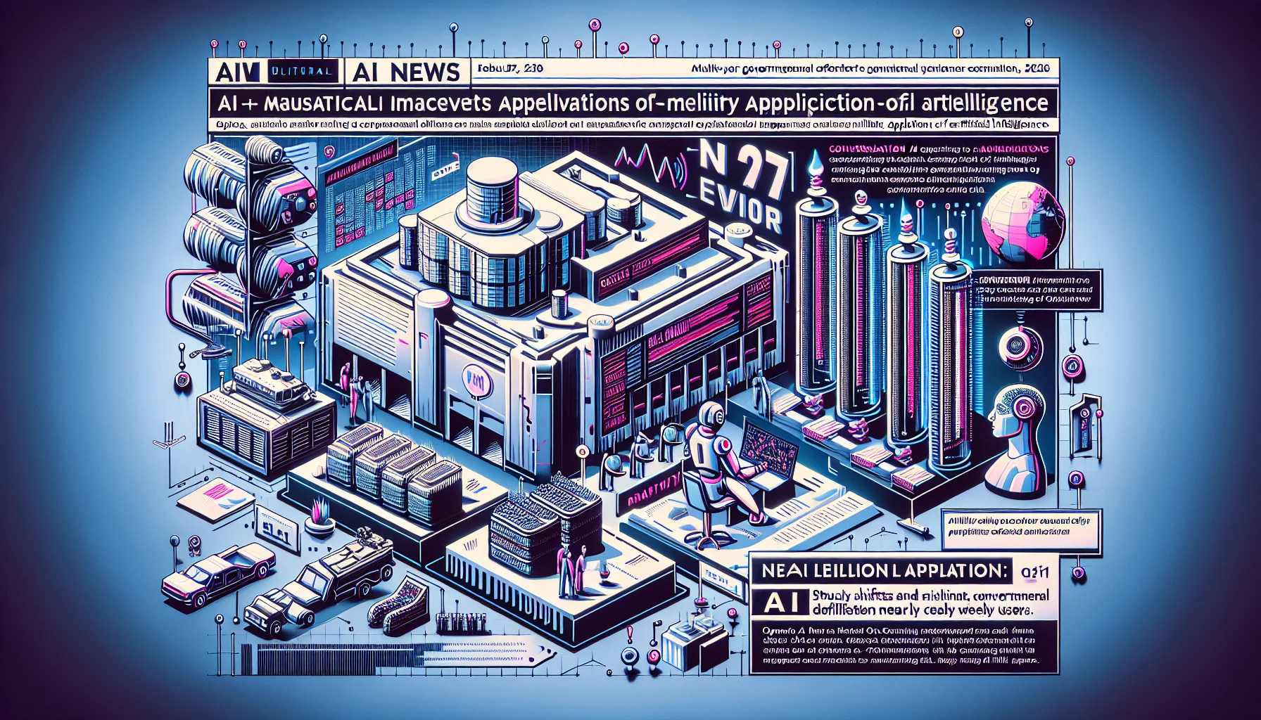 AI News Digest hero image for 2026-02-28 - OpenAI wint Pentagon-deal, ChatGPT nadert miljard gebruikers