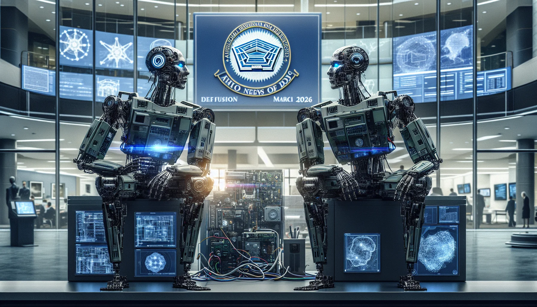 AI News Digest hero image for 2026-03-01 - Pentagon kiest OpenAI, tech-sector richt blik op zelfregulering