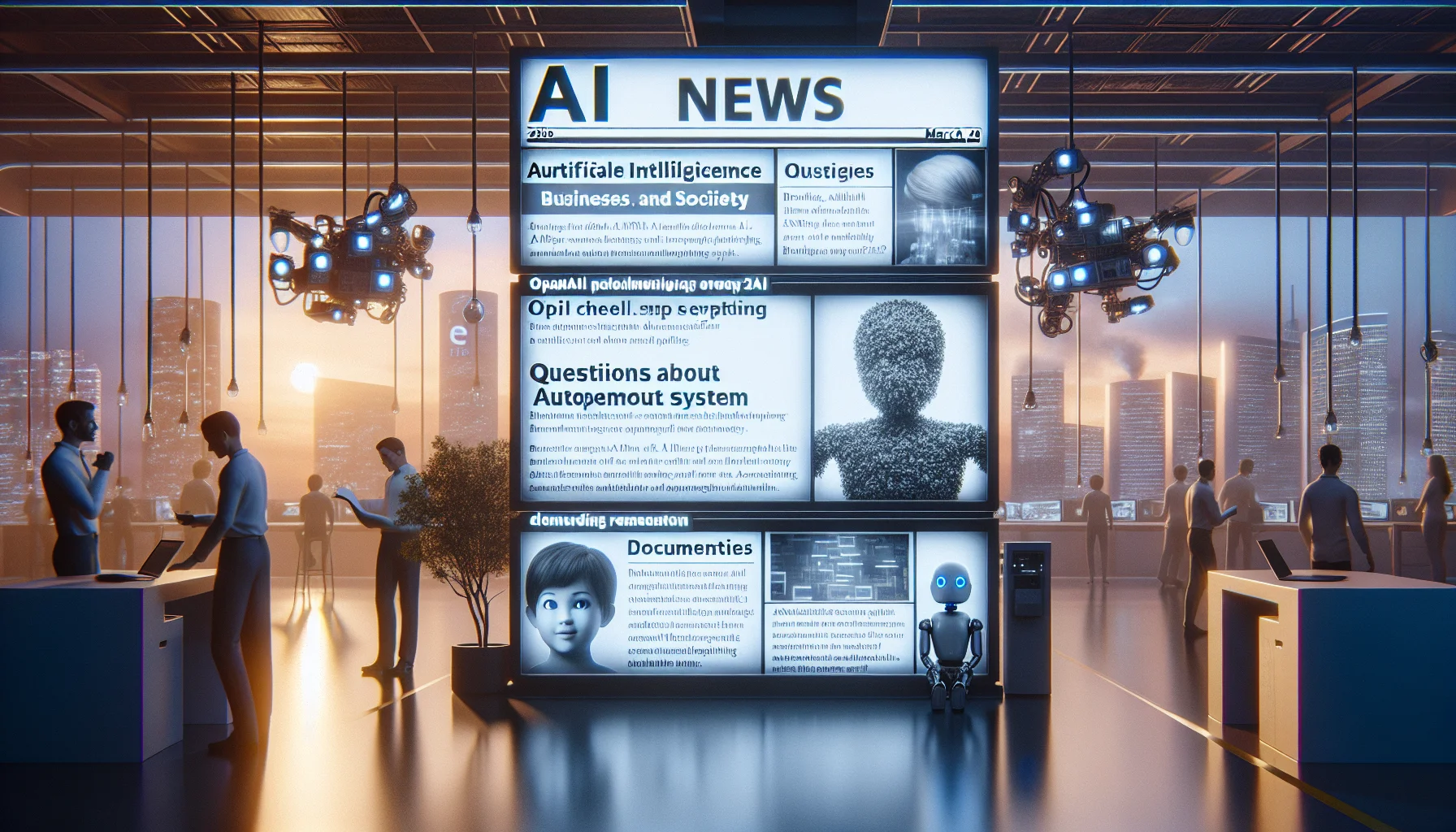 AI News Digest hero image for 2026-03-04 - AI splitst bedrijven en politiek: van Sam-bots tot militaire strijd