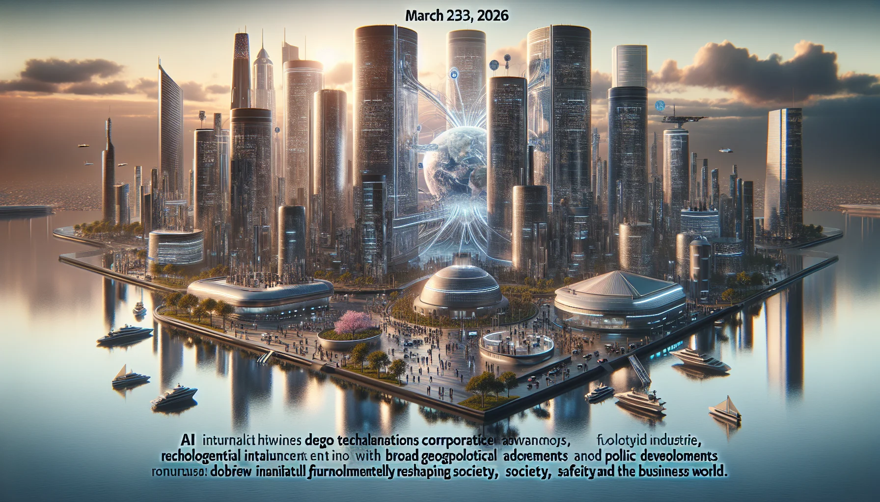 AI News Digest hero image for 2026-03-23 - AI-transformatie bepaalt toekomst, regulering en bedrijfslandschap onder druk