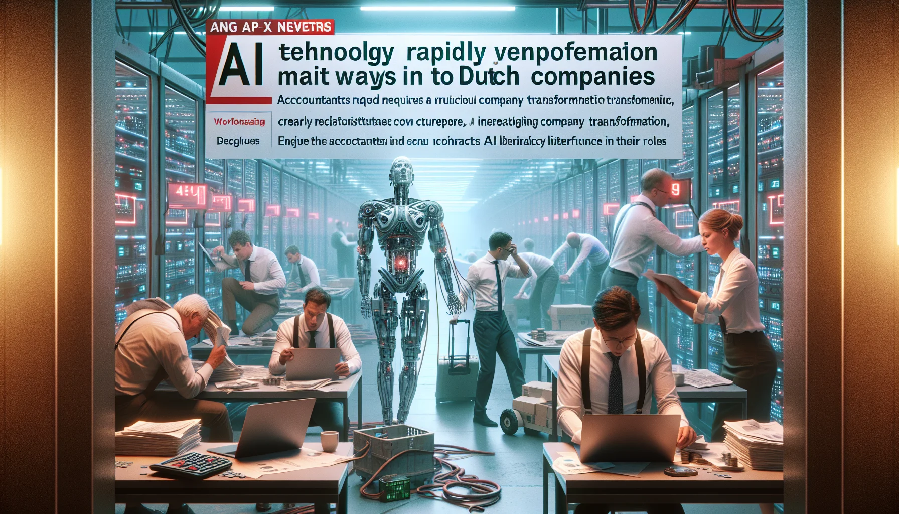 AI News Digest hero image for 2026-04-01 - AI-revolution in bedrijven, maar implementatie blijft lastig