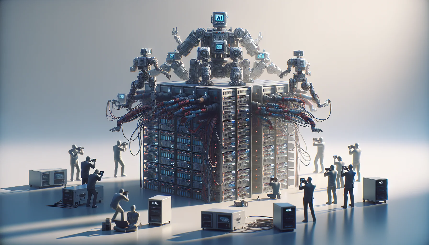 AI News Digest hero image for 2026-04-04 - AI-sector turbulent: veiligheidsbres, authenticiteit onder druk en beursgangen