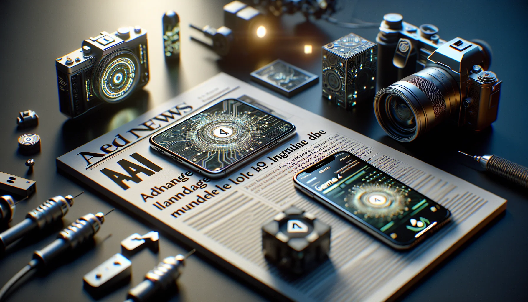 AI News Digest hero image for 2026-04-08 - Google lanceert Gemma 4 op mobiele apparaten via AI Edge Gallery